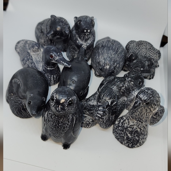 Huge Lot of 11 Pcs of A Wolf Original Sculptures - Picture 4 of 8